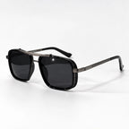 Kingsley Square Aviator Shades - Obsidian - Men's Accessories > Sunglasses > Square Aviator Sunglasses - Eric Muller - Image 1