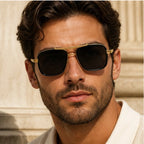 Kingsley Square Aviator Shades - Imperial - male - Eric Muller - Image 3