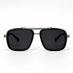 Kingsley Square Aviator Shades - Obsidian - Men's Accessories > Sunglasses > Square Aviator Sunglasses - Eric Muller - Image 2