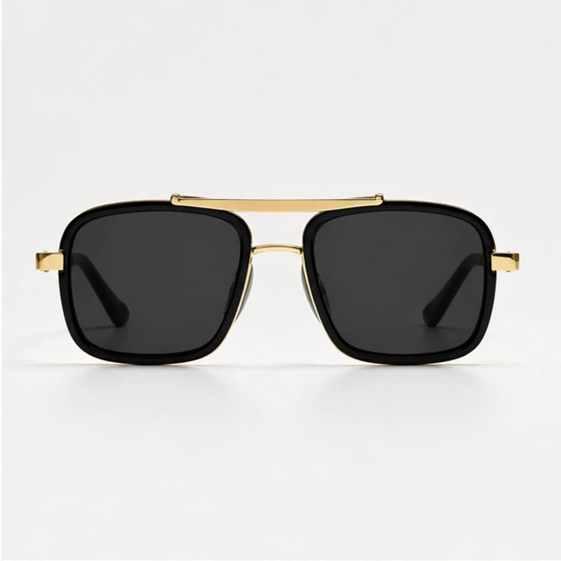 Kingsley Square Aviator Shades - Imperial - Men's Accessories > Sunglasses > Square Aviator Sunglasses - Eric Muller - Image 2