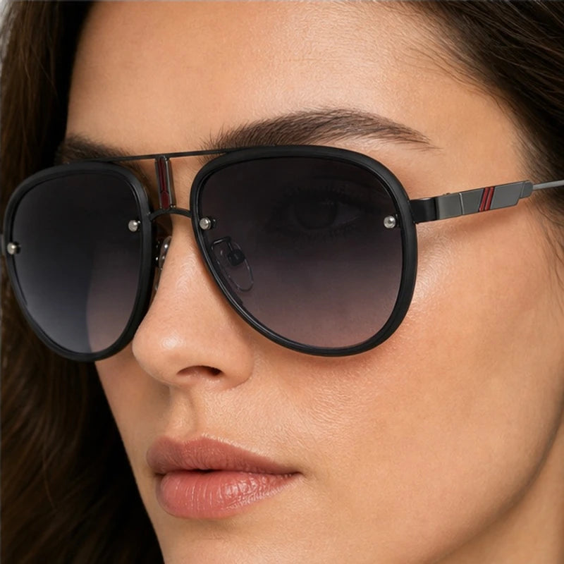 Lavanta Aviator Shades - Midnight Onyx - sunglasses - Eric Muller - Image 4