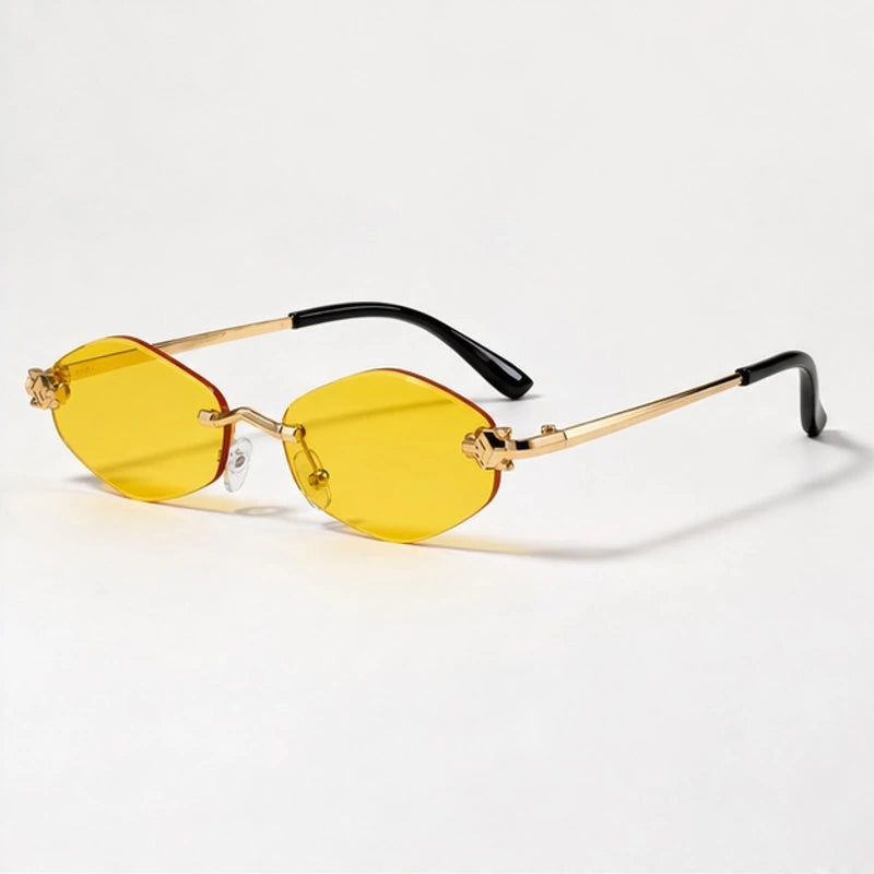 Liora Rimless Shades - Citrine - Sunglasses - Eric Muller - Image 1