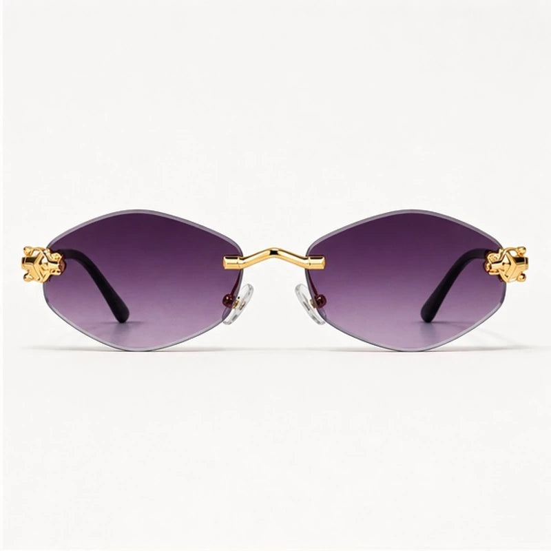Liora Rimless Shades - Orchid - sunglasses - Eric Muller - Image 2
