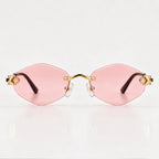 Liora Rimless Shades - Blush - sunglasses - Eric Muller - Image 2