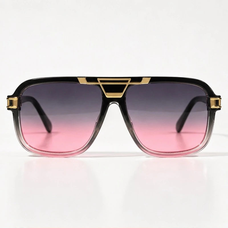 Lombardi Aviator Shades - Blush Gold - sunglasses - Eric Muller - Image 2