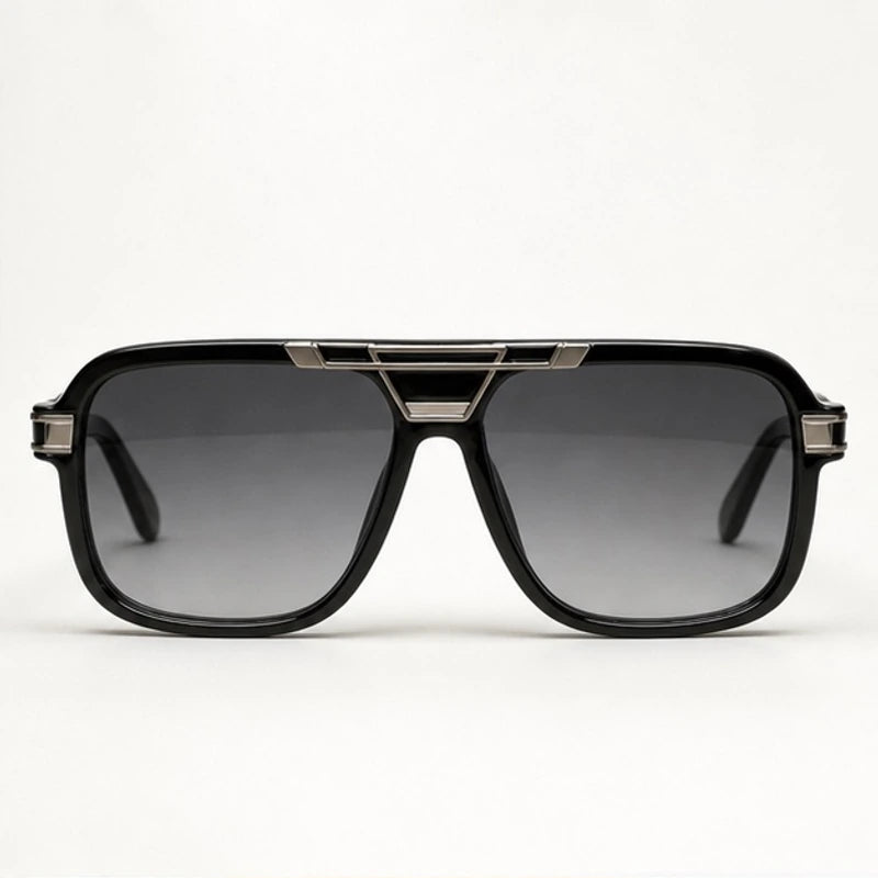 Lombardi Aviator Shades - Onyx Silver - sunglasses - Eric Muller - Image 2