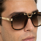 Lombardi Aviator Shades - Tortoise Gold - aviator sunglasses - Eric Muller - Image 3