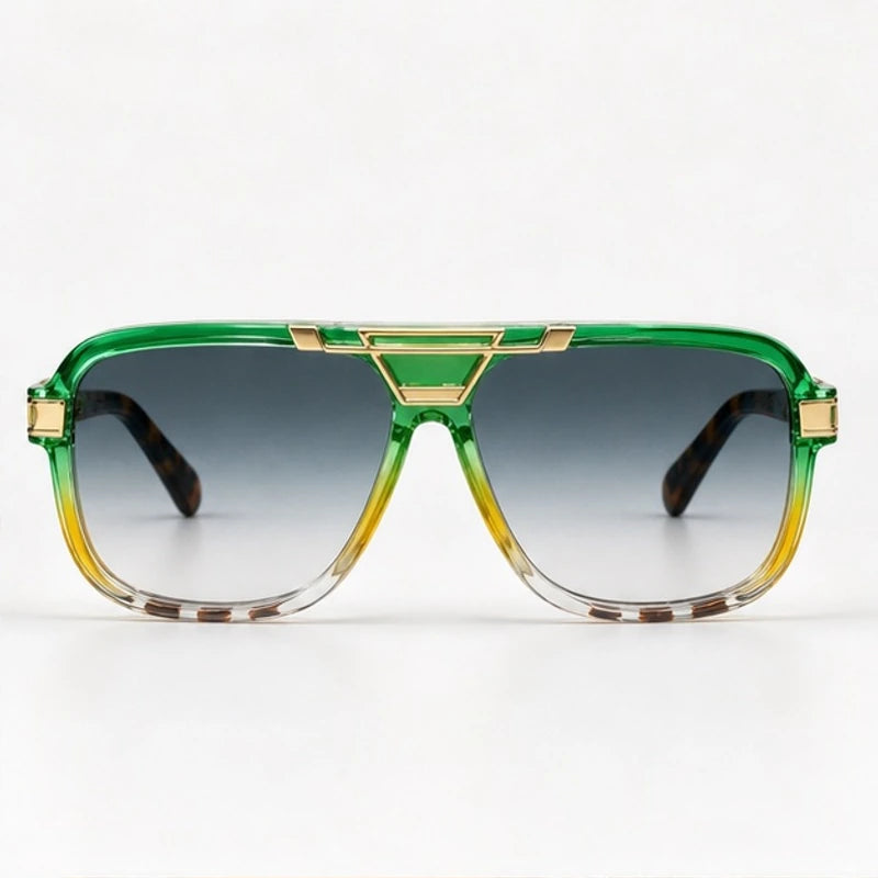 Lombardi Aviator Shades - Emerald Fade - sunglasses - Eric Muller - Image 2