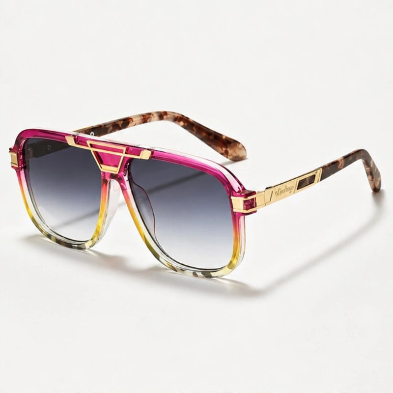 Lombardi Aviator Shades - Solar Pink - Sunglasses - Eric Muller - Image 1
