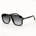 Lombardi Aviator Shades - Onyx Silver - Sunglasses - Eric Muller - Image 1