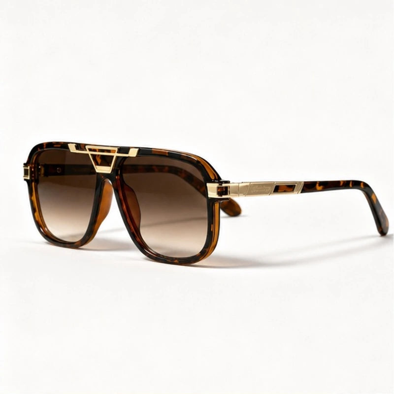 Lombardi Aviator Shades - Tortoise Gold - Sunglasses - Eric Muller - Image 1