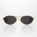Lombardo Teardrop Oval Shades - Onyx - sunglasses - Eric Muller - Image 2
