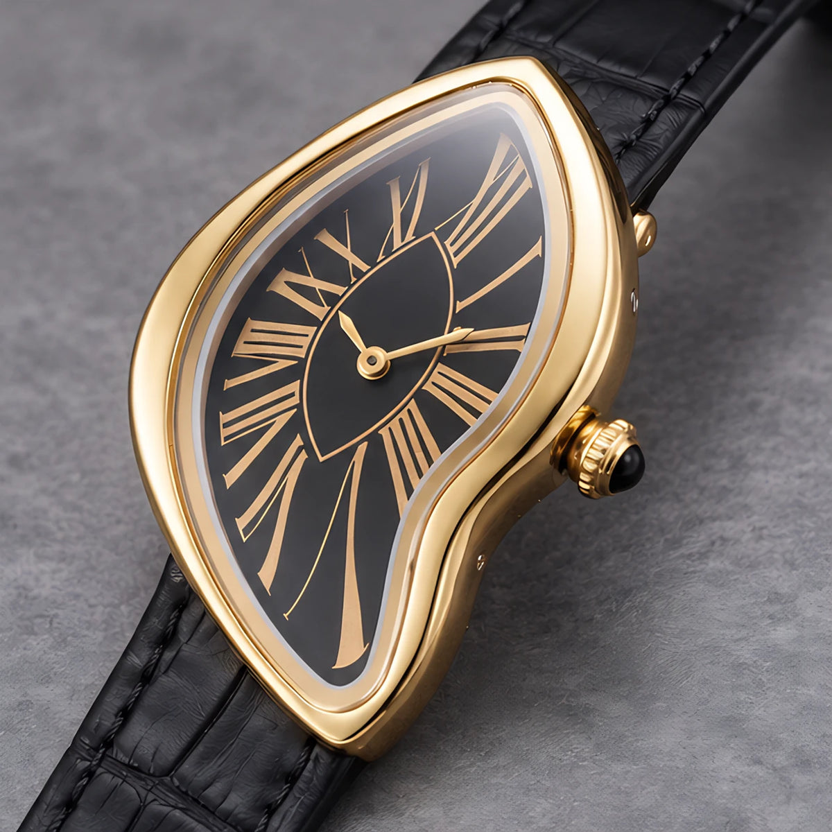 Lorcette Women's Surrealist Quartz Watch - Black - female - Eric Muller - Image 3