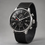 Loxford Men's Chronograph Watch 45mm - Charcoal - Men's Accessories > Watches > Chronograph Watches - Eric Muller - Image 1