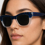 Luca Moss Shades - Deep Blue - wayfarer sunglasses - Eric Muller - Image 3