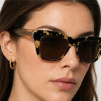 Luca Moss Shades - Gold - wayfarer sunglasses - Eric Muller - Image 3
