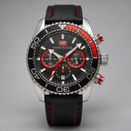Madox Men's Sport Chronomaster Watch 46mm - Charcoal Crimson - Accessories > Watches > Chronograph Watches - Eric Muller - Image 2