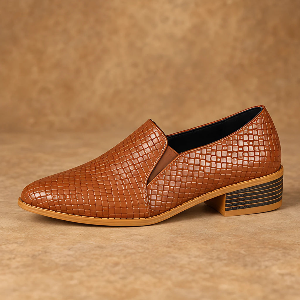 Maelle Women's Woven Slip-On Loafers - Brown - Shoes - Eric Muller - Image 3