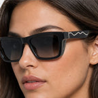 Marcell Rectangular Shades - Graphite - uv400 - Eric Muller - Image 4