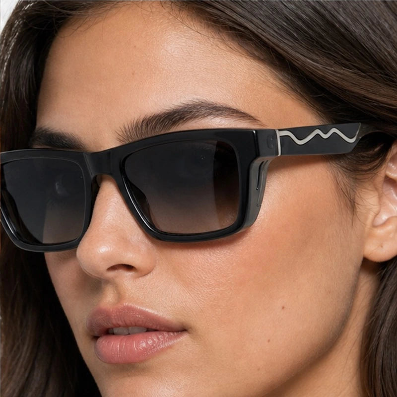 Marcell Rectangular Shades - Graphite - uv400 - Eric Muller - Image 4