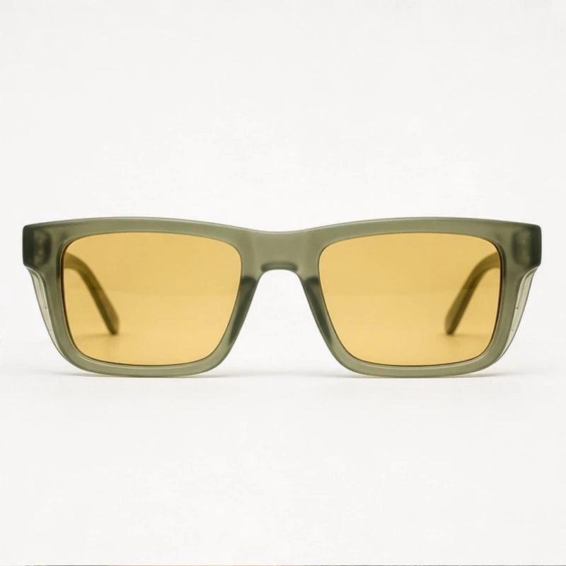 Marcell Rectangular Shades - Sage - sunglasses - Eric Muller - Image 2