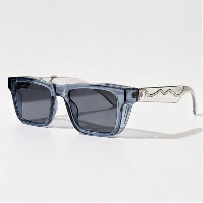 Marcell Rectangular Shades - Glacier - Sunglasses - Eric Muller - Image 1