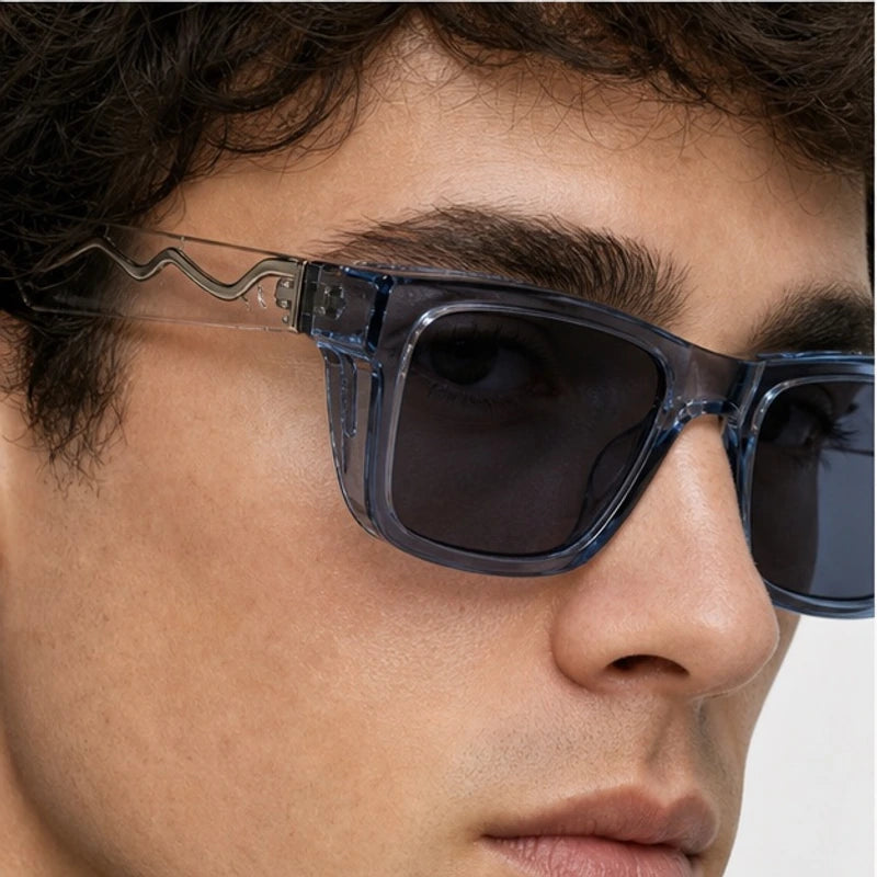 Marcell Rectangular Shades - Glacier - rectangular sunglasses - Eric Muller - Image 3