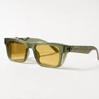 Marcell Rectangular Shades - Sage - Sunglasses - Eric Muller - Image 1