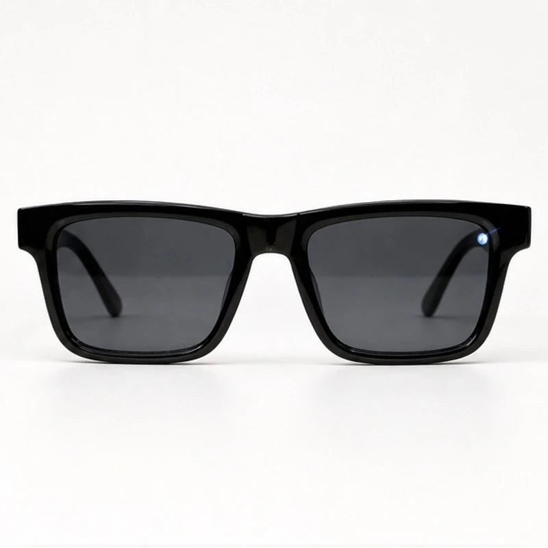 Marcell Rectangular Shades - Onyx - sunglasses - Eric Muller - Image 2