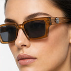 Marco Rectangular Shades - Amber - acetate frame - Eric Muller - Image 4