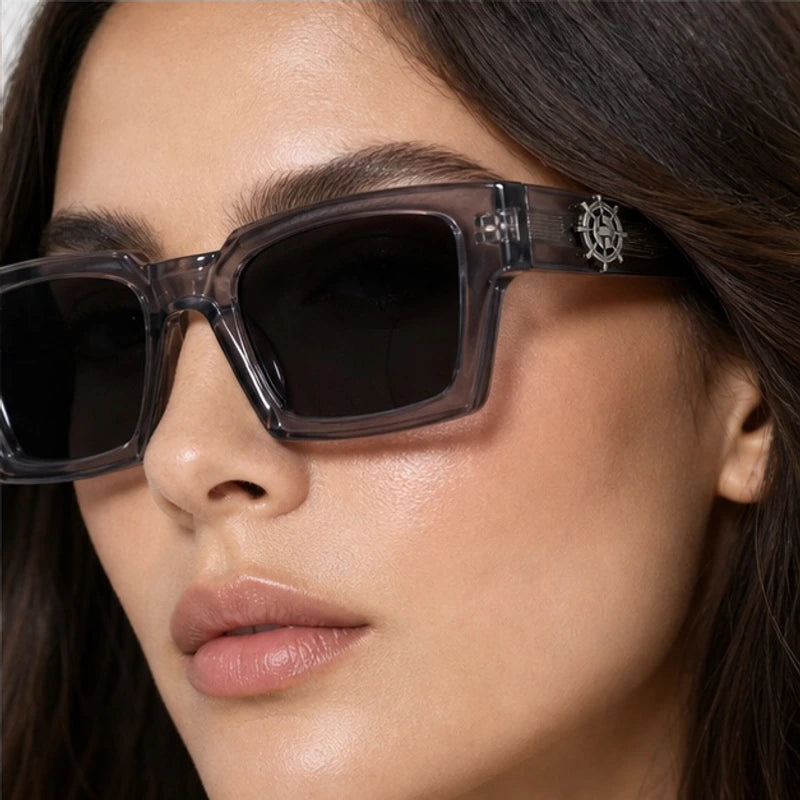 Marco Rectangular Shades - Smoke - acetate frame - Eric Muller - Image 4