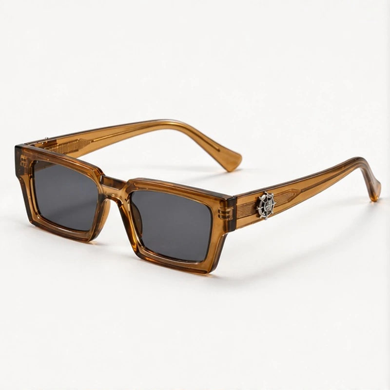 Marco Rectangular Shades - Amber - Sunglasses - Eric Muller - Image 1