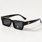 Marco Rectangular Shades - Noir - Sunglasses - Eric Muller - Image 1