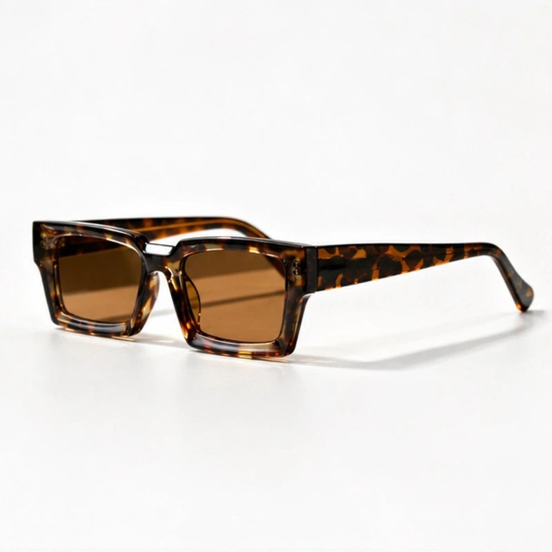 Marco Rectangular Shades - Havana - Sunglasses - Eric Muller - Image 1