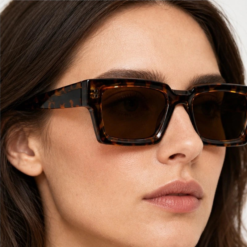 Marco Rectangular Shades - Havana - acetate frame - Eric Muller - Image 4