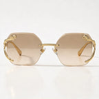 Marisa Panther Rimless Shades - Sand - sunglasses - Eric Muller - Image 2