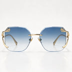 Marisa Panther Rimless Shades - Slate - sunglasses - Eric Muller - Image 2