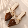 Meliora Croc-Embossed Mules - Brown - Women's Footwear > Mules - Eric Muller - Image 1