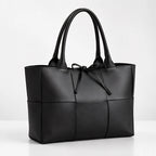Melusine Women's Woven Bow-Tie Tote Bag - Black - Women's Accessories > Bags > Tote Bags - Eric Muller - Image 1