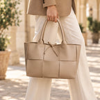 Melusine Women's Woven Bow-Tie Tote Bag - Beige - Accessories | Woman - Eric Muller - Image 2