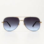 Merrin Oversized Aviator Shades - Steel - sunglasses - Eric Muller - Image 2