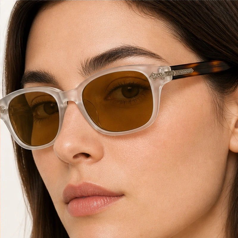 Monroe Frost Shades - Tortoise - cat-eye sunglasses - Eric Muller - Image 3