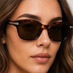 Monroe Frost Shades - Leopard - cat-eye sunglasses - Eric Muller - Image 3