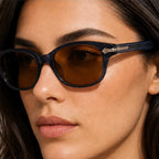 Monroe Frost Shades - Blue - cat-eye sunglasses - Eric Muller - Image 3