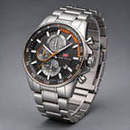Montford Men's Quartz Chronomaster Watch 39mm - Silver - Accessories > Watches > Chronograph Watches - Eric Muller - Image 1