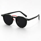 Nara Retro Shades - Black Red - Sunglasses - Eric Muller - Image 1