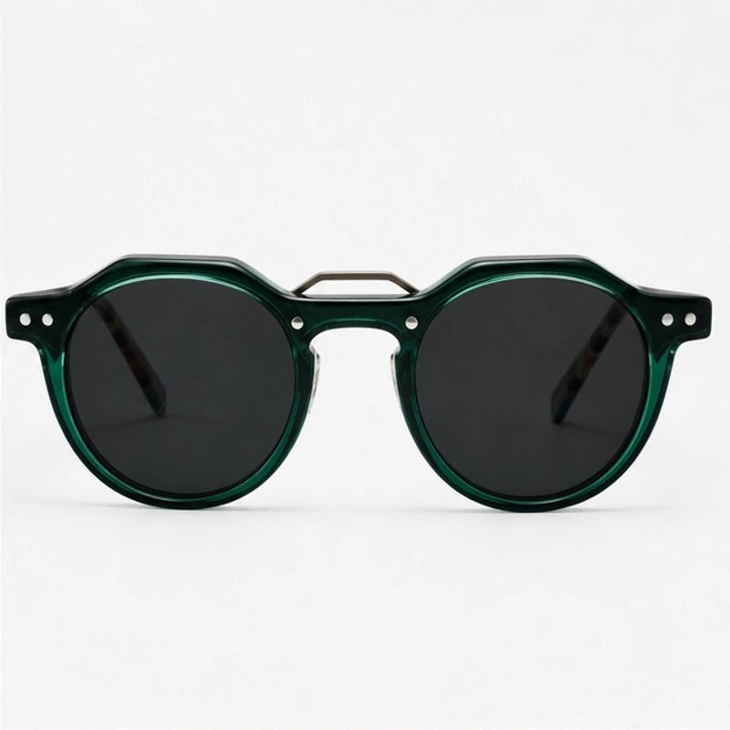 Nara Retro Shades - Jade Tortoise - sunglasses - Eric Muller - Image 2