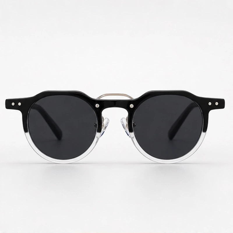 Nara Retro Shades - Black Silver - sunglasses - Eric Muller - Image 2