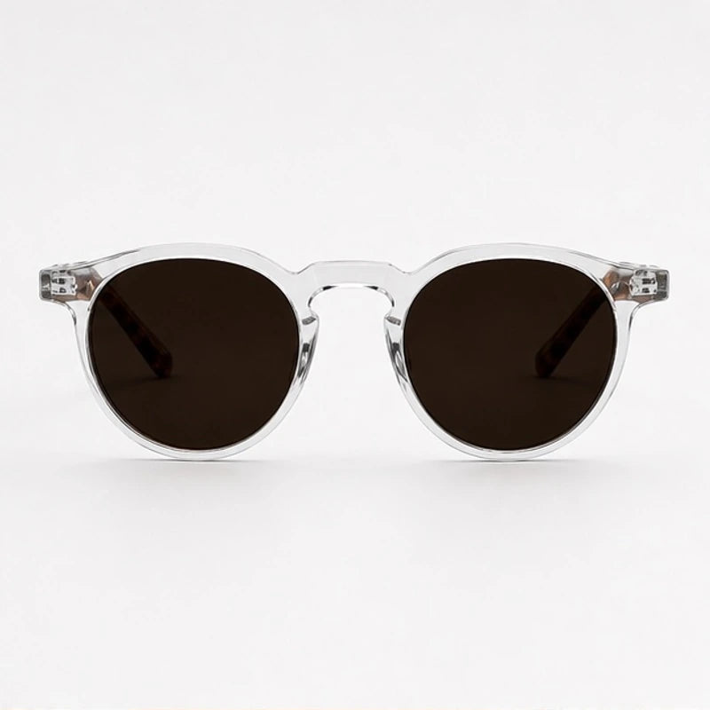 Nara Retro Shades - Clear Brown - sunglasses - Eric Muller - Image 2