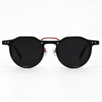 Nara Retro Shades - Black Red - sunglasses - Eric Muller - Image 2